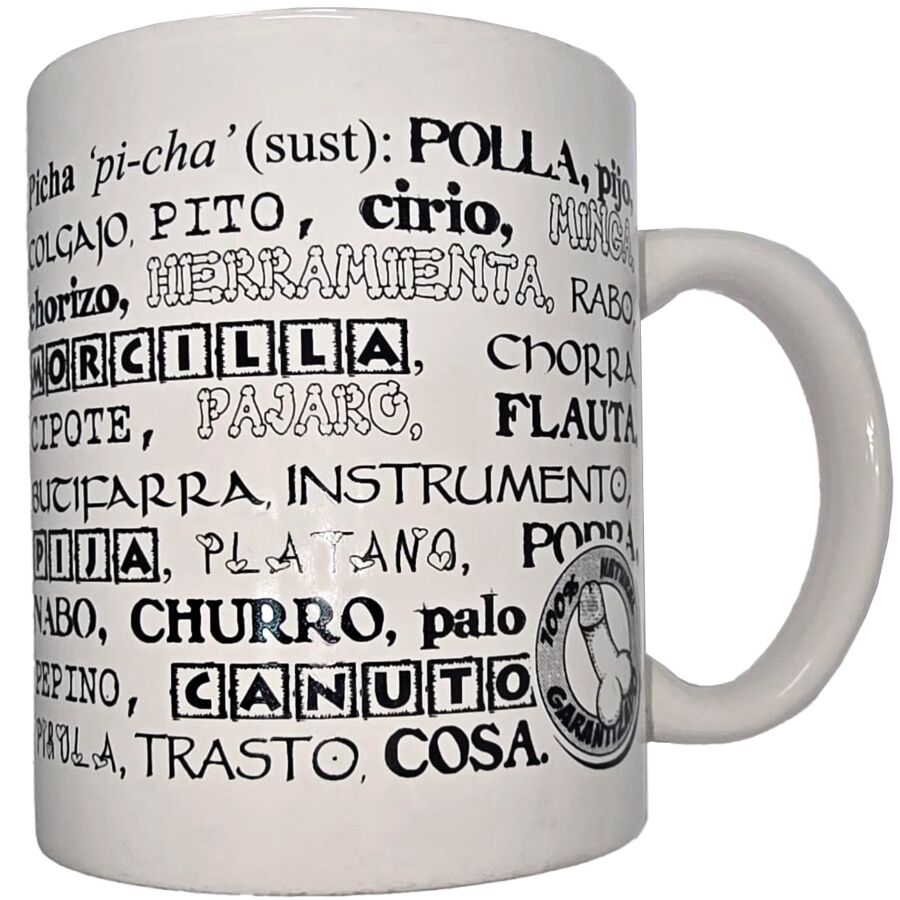 TAZZA CERAMICA DIVERTENTE, DESIGN EROTICO, 370 ML