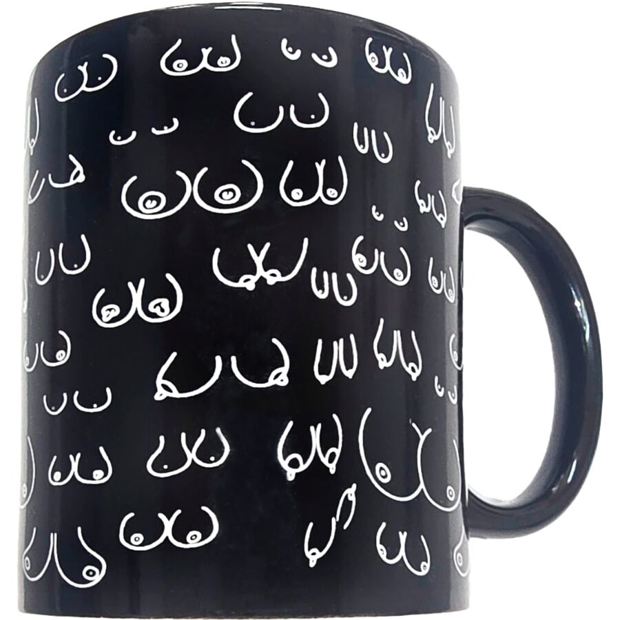 TAZZA CERAMICA 370 ML, DESIGN EROTICO AUDACE, CONFEZIONE REGALO