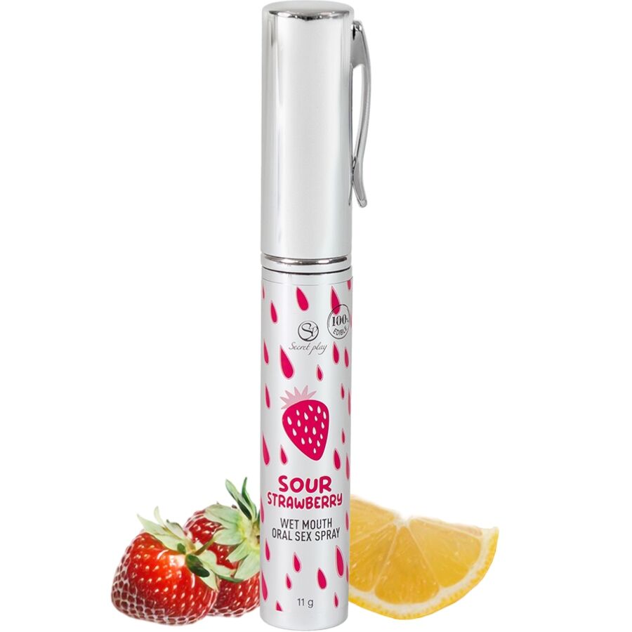 SPRAY SESSO ORALE AROMA FRAGOLA ACIDA