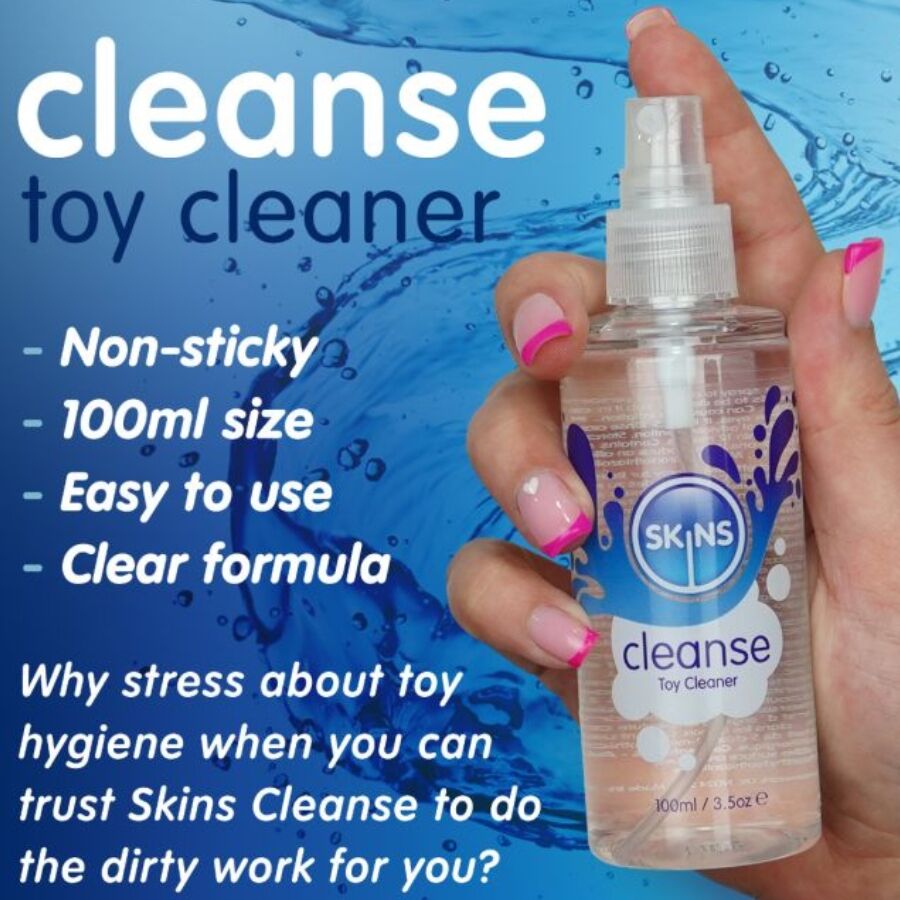 SPRAY DETERGENTE PER GIOCATTOLI, FORMULA LEGGERA NON APPICCICOSA, FLACONE DA 100 ML
