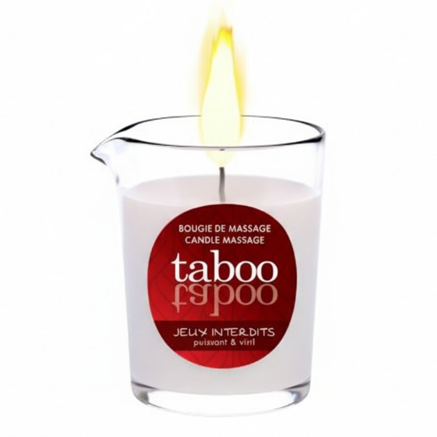 RUF - TABOO CANDELA DA MASSAGGIO PER LUI AROMA DI LICHENE SELVATICO