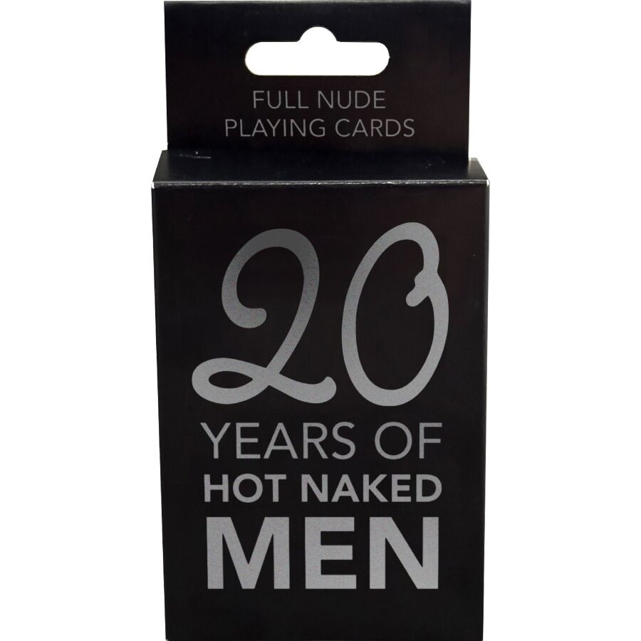 KHEPER GAMES - 20 YEARS OF HOT NAKED MEN MAZZO DI CARTE DA GIOCO CON NUDI MASCHILI