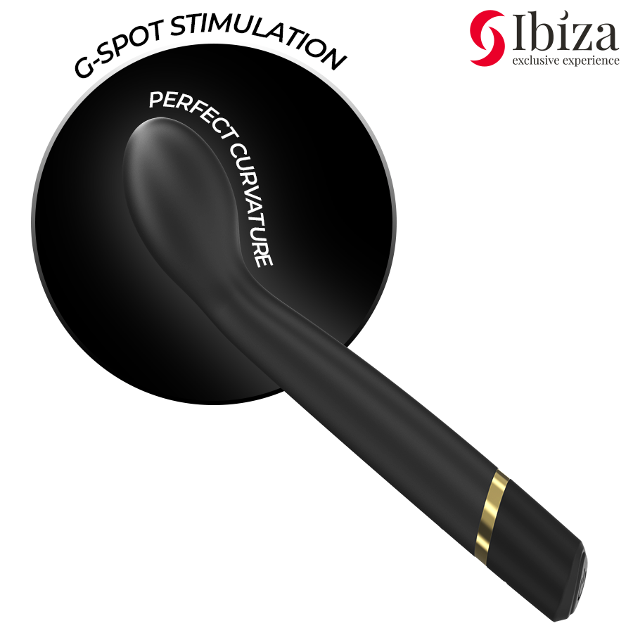 IBIZA - VIBRATORE PUNTO G 10 VIBRAZIONI RICARICABILE