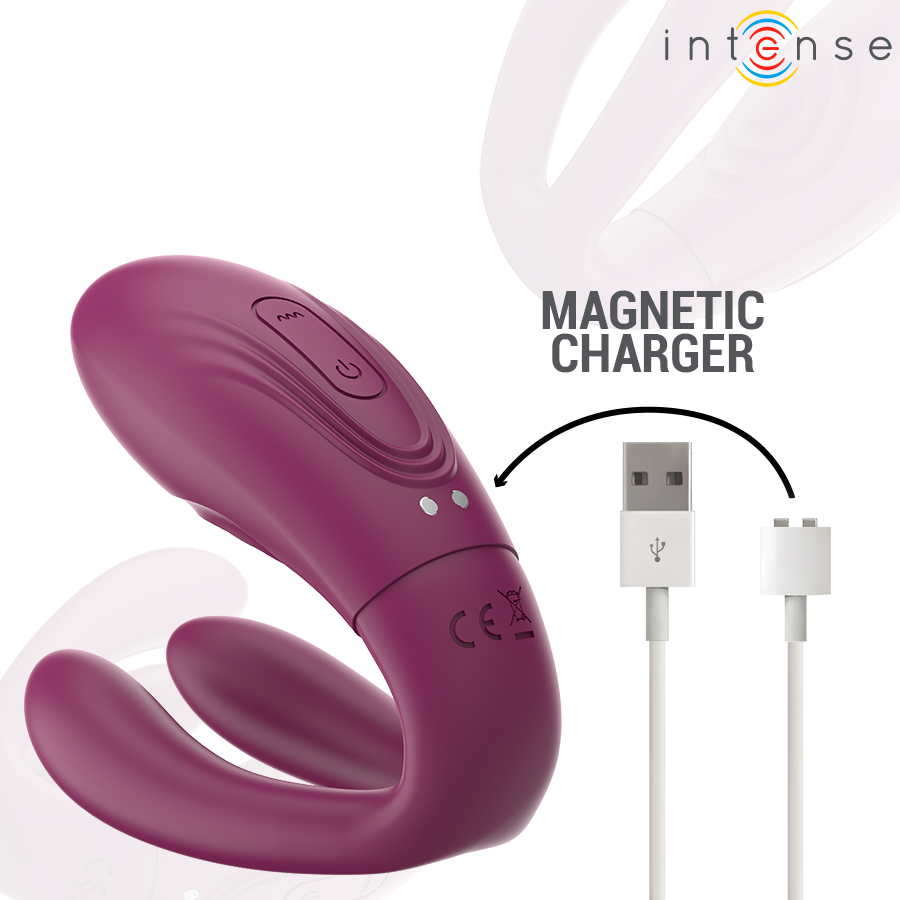 STIMOLATORE A MORSETTO CON VIBRAZIONE E TAPPING, DOPPIA STIMOLAZIONE PERSONALIZZABILE, TELECOMANDO WIRELESS