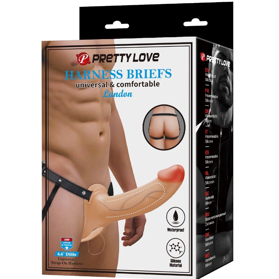 STRAP-ON REALISTICO, SILICONE PREMIUM SENZA FTALATI, CINTURINI REGOLABILI