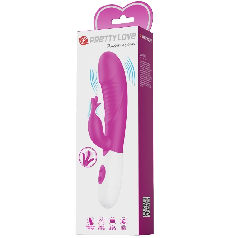 VIBRATORE PUNTO G, DOPPIA STIMOLAZIONE, 30 IMPULSI VIBRANTI