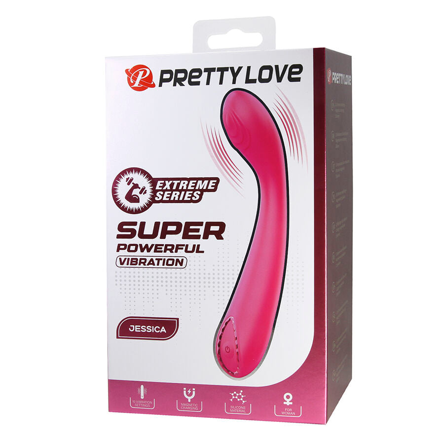 VIBRATORE AD ALTA POTENZA, 10 MODALITÀ DI VIBRAZIONE, SILICONE PREMIUM E RICARICABILE USB