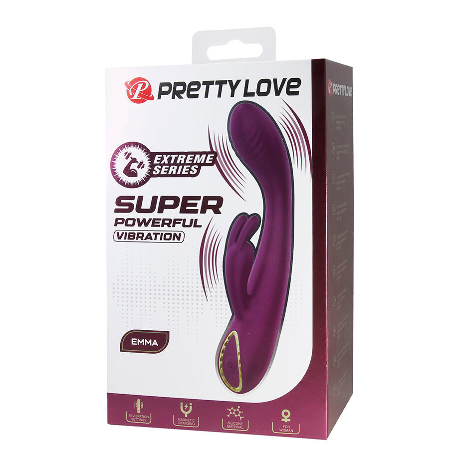 VIBRATORE RABBIT, STIMOLAZIONE DOPPIA, 10 MODALITÀ INTENSE