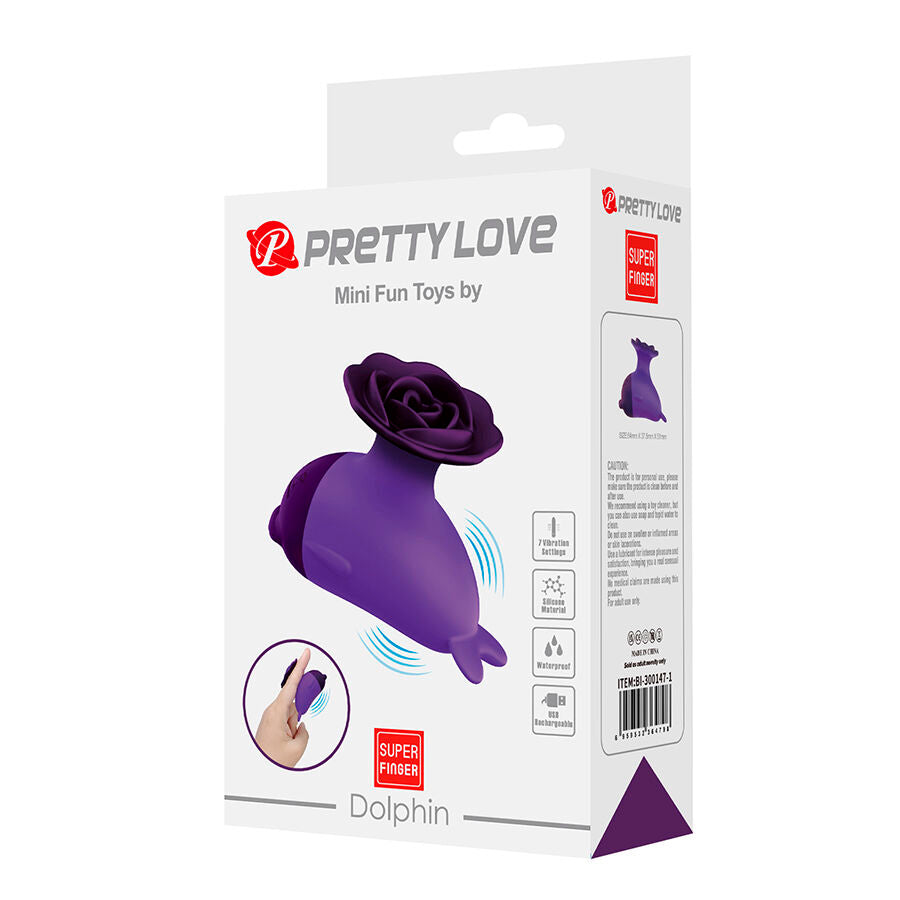 MINI VIBRATORE, SILICONE PREMIUM, 7 MODALITÀ VIBRAZIONE