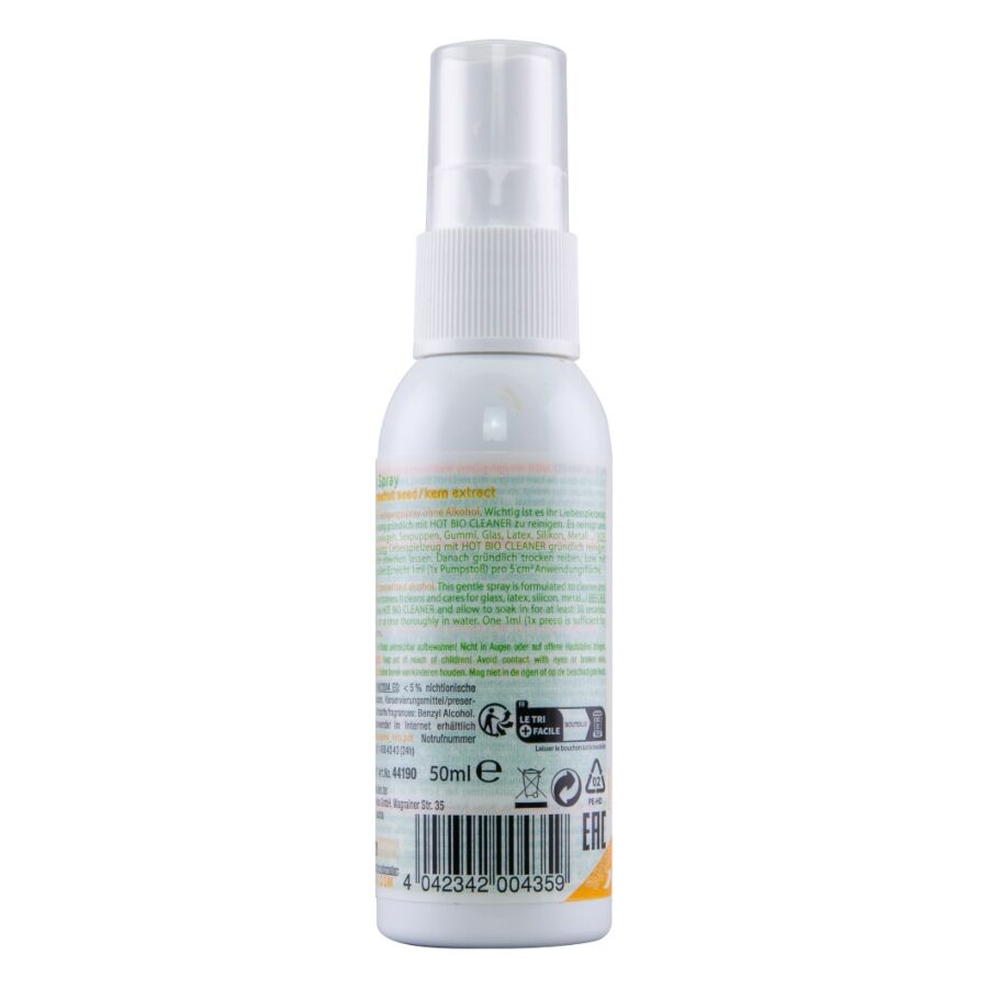SPRAY DETERGENTE BIO 50 ML, FORMULA NATURALE BIODEGRADABILE, SICURO SU TUTTI I MATERIALI