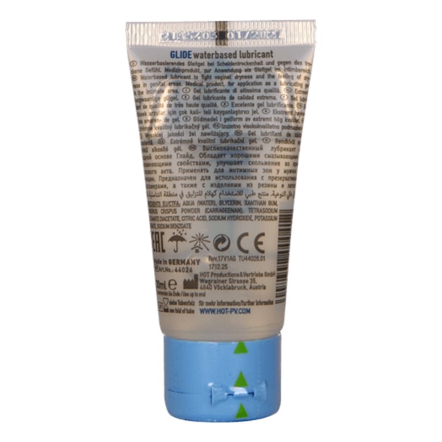 LUBRIFICANTE A BASE D'ACQUA, SCORREVOLEZZA ECCELLENTE, COMPATIBILE CON PRESERVATIVI E TOY