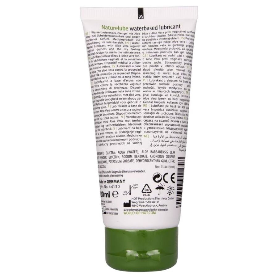 LUBRIFICANTE FORMULA A BASE D'ACQUA, DERMATOLOGICAMENTE TESTATO