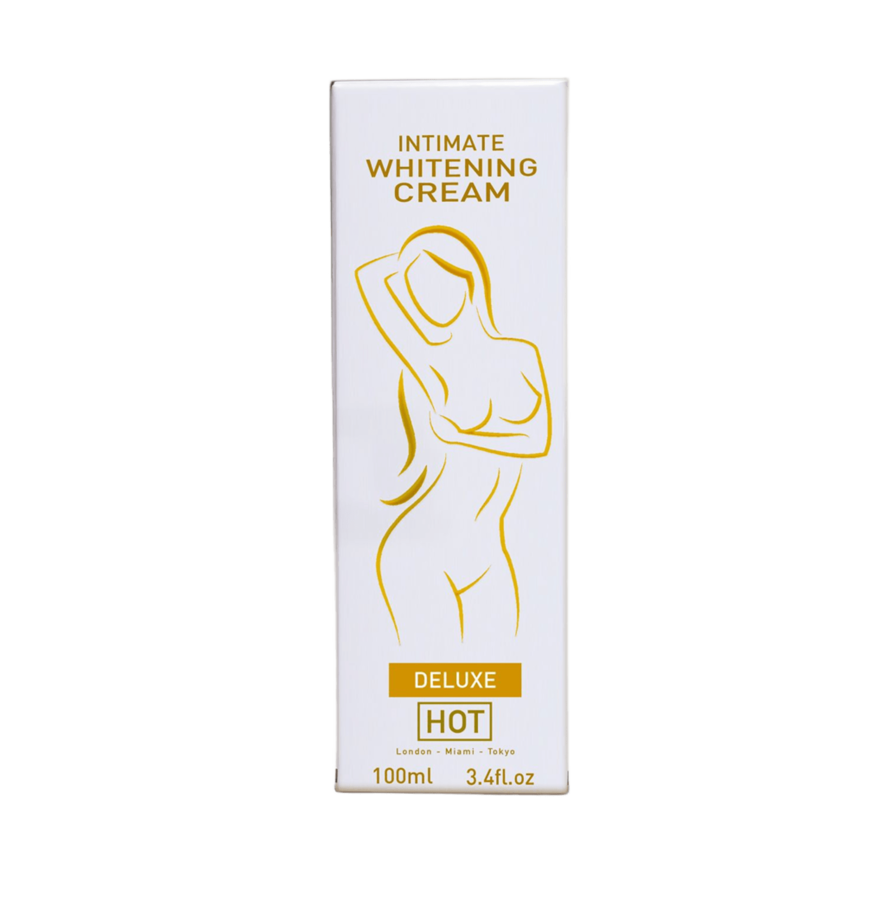 CREMA INTIMA SBIANCANTE DELUXE, FORMULA AD ALTA PRESTAZIONE, TEXTURE LEGGERA E ASSORBIMENTO RAPIDO