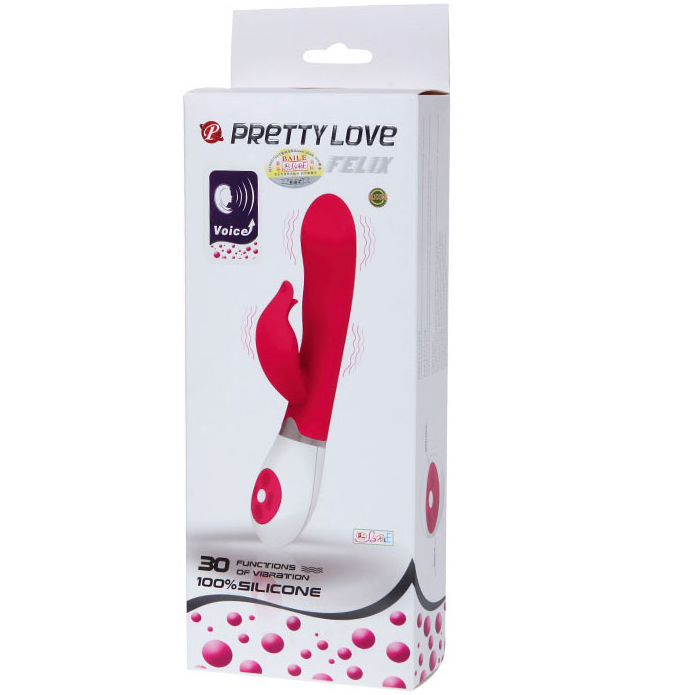 PRETTY LOVE -FLIRTATION FELIX VIBRATORE CON FUNZIONE VOCALE
