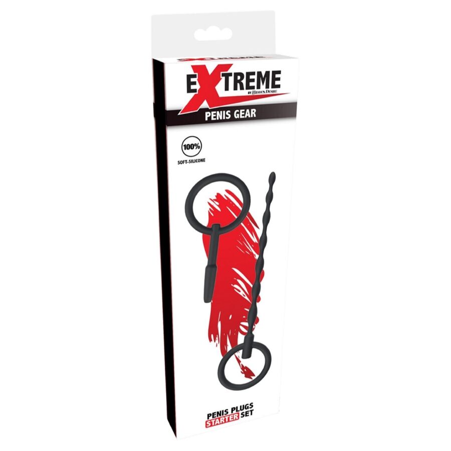 PLUG URETRALE, STIMOLAZIONE INTERNA AVANZATA, SET DA 2 PEZZI