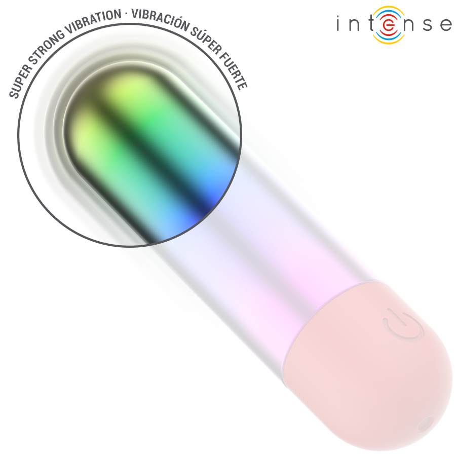 VIBRATORE BULLET RAINBOW, STIMOLAZIONE INTENSA CON 10 PROGRAMMI, IMPERMEABILE E RICARICABILE USB