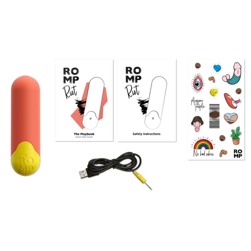VIBRATORE BULLET COMPATTO, RICARICABILE USB, 100% IMPERMEABILE