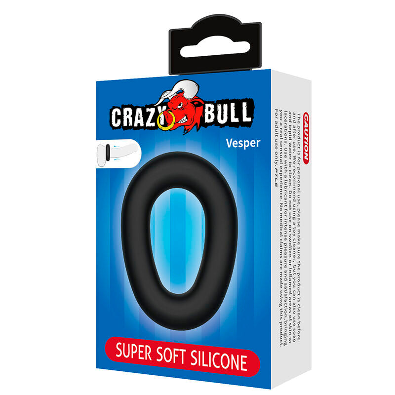 ANELLO PER PENE IN SILICONE ULTRA MORBIDO, ERGONOMICO E IMPERMEABILE