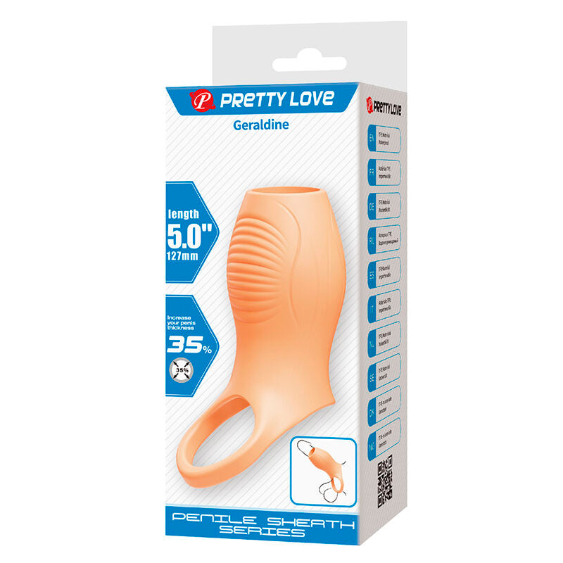 GUAINA ALLUNGANTE, TEXTURE STIMOLANTE, MATERIALE TPE MORBIDO