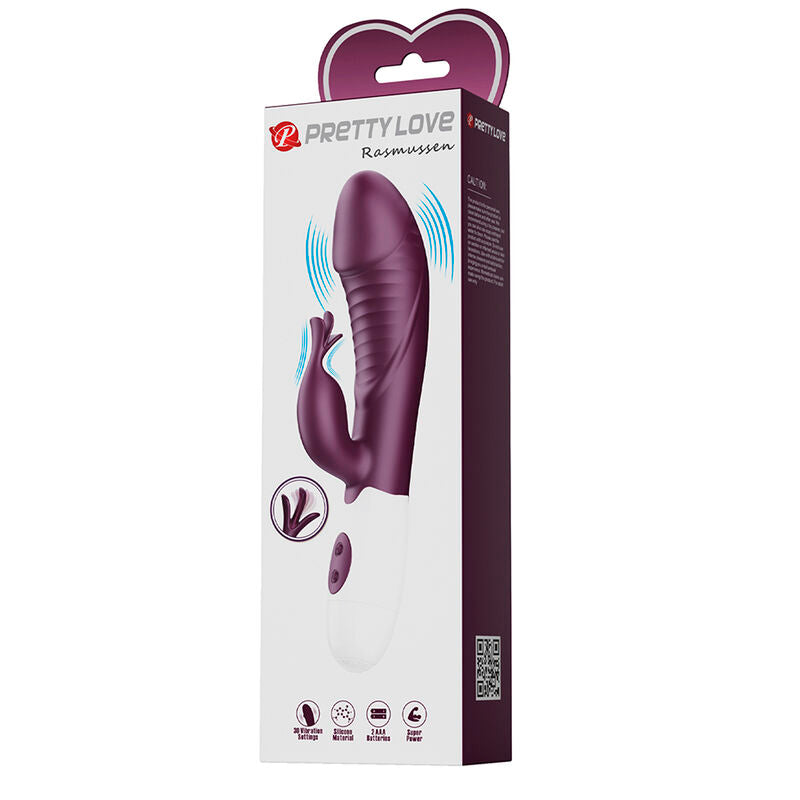 VIBRATORE RABBIT, 30 FUNZIONI, DOPPIA STIMOLAZIONE