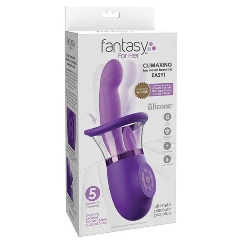 VIBRATORE RABBIT CON ASPIRAZIONE, DOPPIA STIMOLAZIONE, RICARICABILE USB