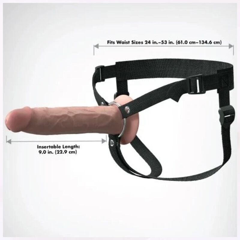 STRAP-ON CAVO, SILICONE MORBIDO, DESIGN REALISTICO