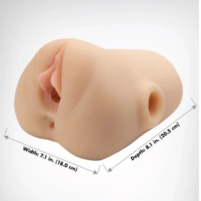 MASTURBATORE CON VAGINA REALISTICA, STRIZZATORE MANUALE, TUNNEL TESTURIZZATO