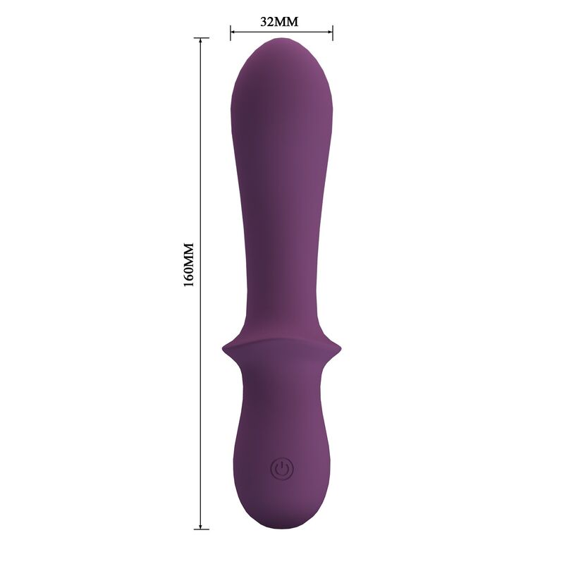 VIBRATORE RICARICABILE, 10 FUNZIONI, DESIGN ERGONOMICO