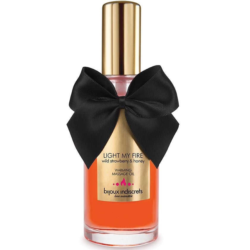 BIJOUX - OLIO DA MASSAGGIO EFFETTO CALORE AROMA FRAGOLA