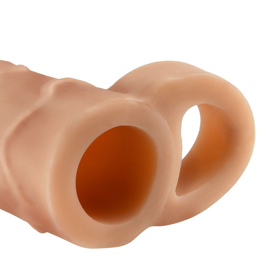 FANTASY X TENSIONS - PERFECT 2 PROLUNGA PENE CON STRAP TESTICOLI NUDE