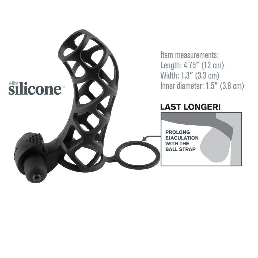 FANTASY X TENSIONS - POWER CAGE GUAINA PENE IN SILICONE