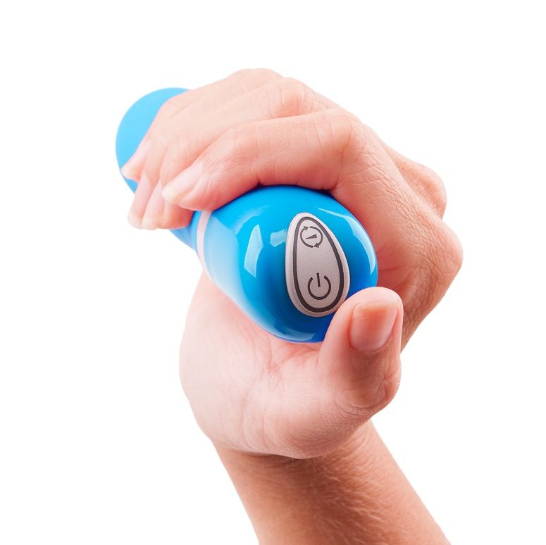 B SWISH - BDESIRED DELUXE CURVE VIBRATORE LAGOON BLUE