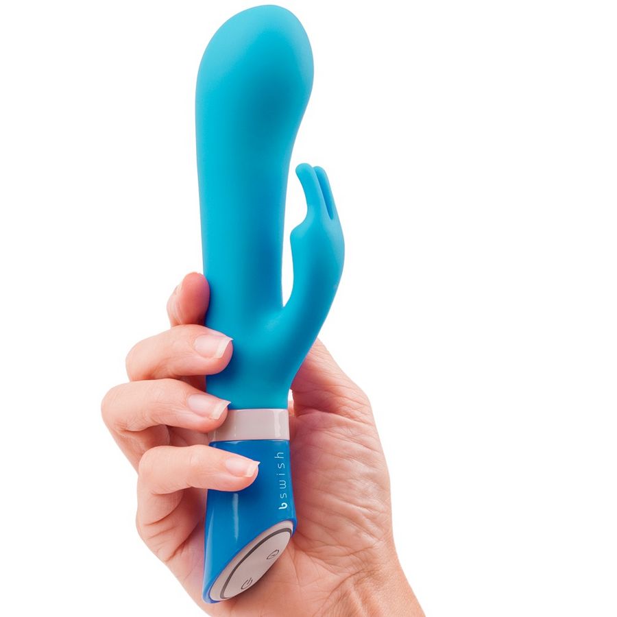 B SWISH - BWILD DELUXE BUNNY VIBRATORE RABBIT AZZURRO