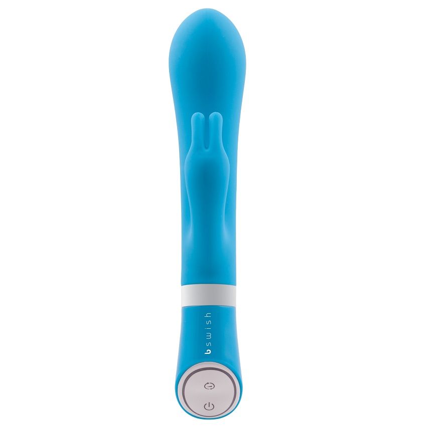 B SWISH - BWILD DELUXE BUNNY VIBRATORE RABBIT AZZURRO