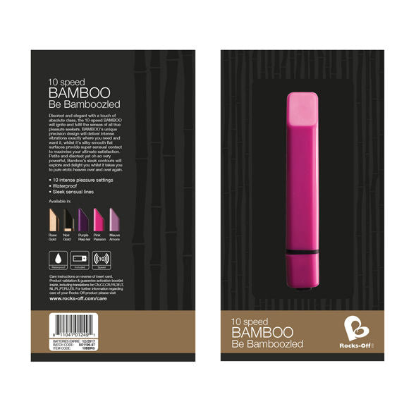 ROCKS-OFF - BAMBOO GOLD MINI STIMOLATORE