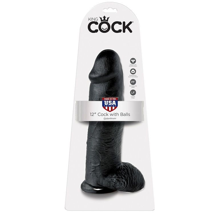 DILDO REALISTICO CON SFERE, BASE A VENTOSA, SICURO PER IL CORPO