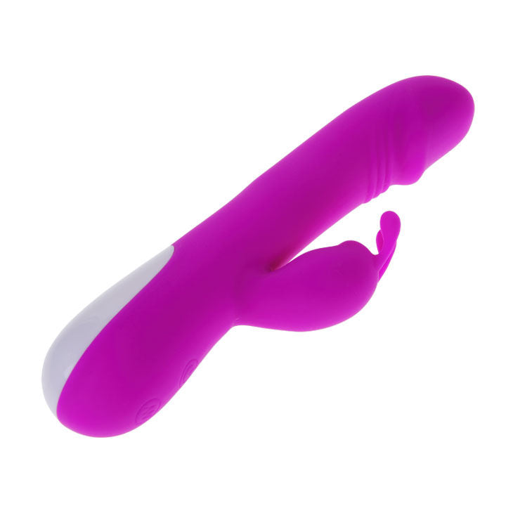 PRETTY LOVE - FLIRTATION ROBERT VIBRATORE CON STIMOLATORE CLITORIDEO