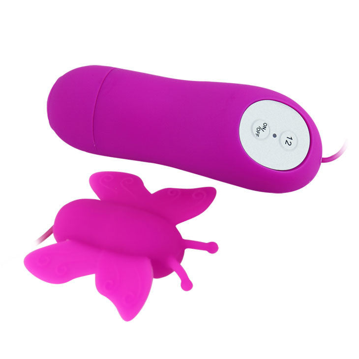 BAILE - FARFALLA STIMOLATORE CLITORIDEO 12 VELOCITÀ LILLA