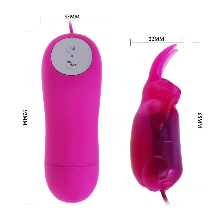 BAILE - CUTE SECRET DOLFIN MINI VIBRATORE 12 MODALITA'