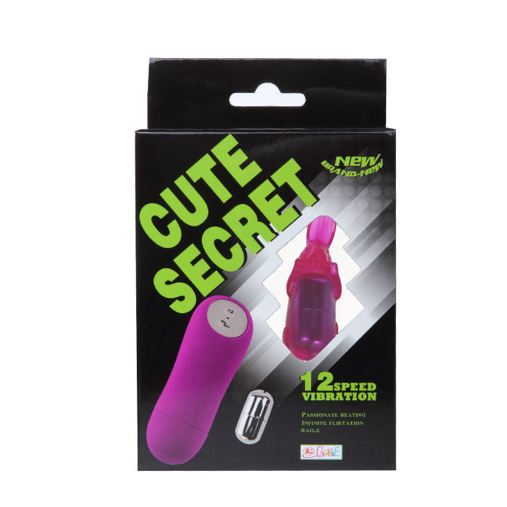 BAILE - CUTE SECRET DOLFIN MINI VIBRATORE 12 MODALITA'