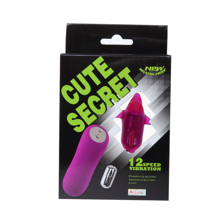 BAILE - CUTE SECRET DOLFIN MINI VIBRATORE 12 MODALITA'