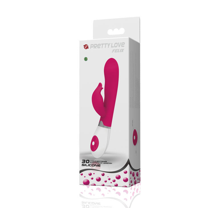 PRETTY LOVE - FLIRTATION FELIX VIBRATORE CON STIMOLATORE