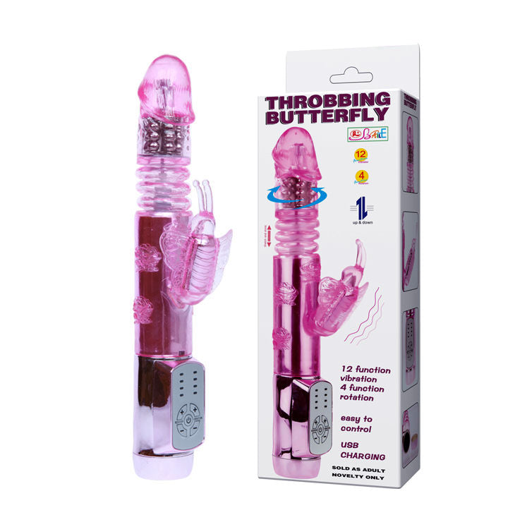 BAILE - VIBRATORE ROTATORE CON RABBIT MOVIMENTO SU E GIU'