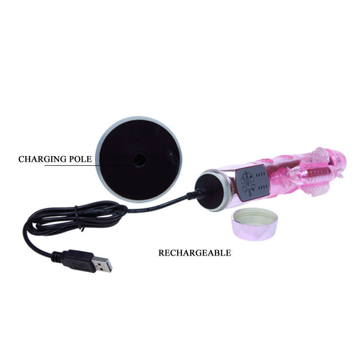 BAILE - VIBRATORE ROTATORE CON RABBIT MOVIMENTO SU E GIU'
