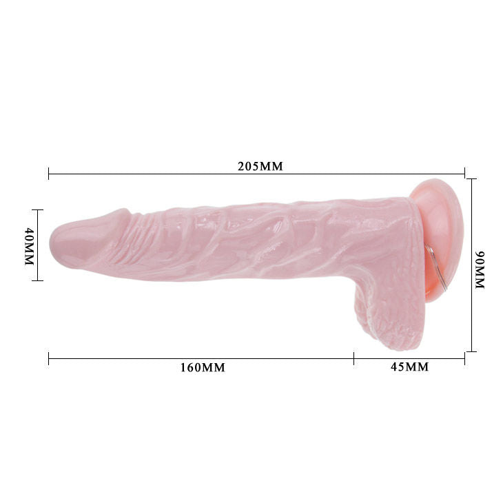 BAILE - SUPER VIBRO DONG DILDO REALISTICO VIBRANTE