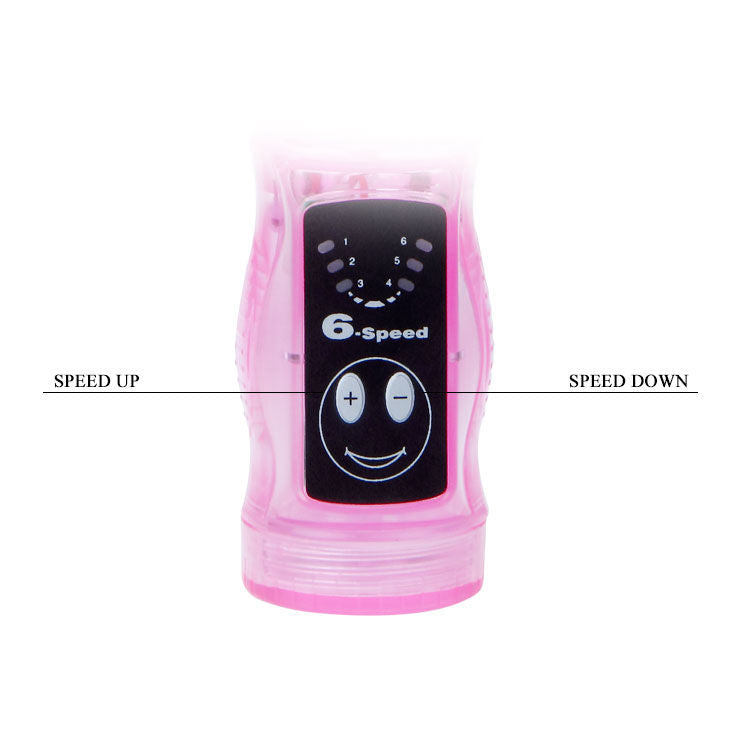 BAILE - INTIMATE TEASE VIBRATORE FLESSIBILE CON STIMOLATORE ANALE