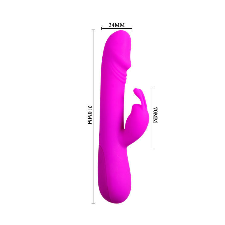 PRETTY LOVE - FLIRTATION CLEMENT VIBRATORE CON RABBIT