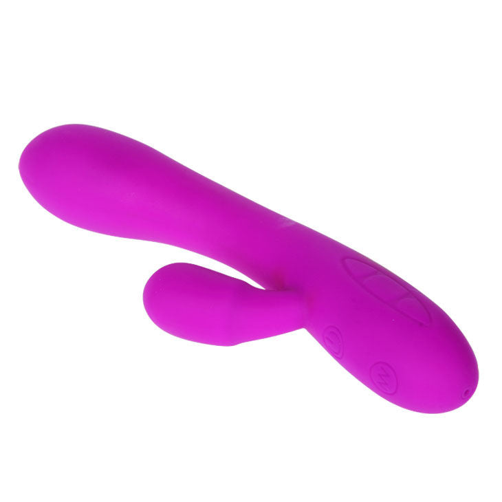 PRETTY LOVE - VICTOR VIBRATORE CON STIMOLATORE CLITORIDEO