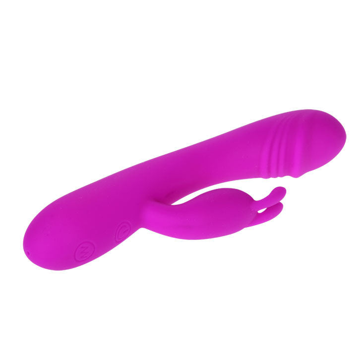 PRETTY LOVE - HUNTER VIBRATORE CON RABBIT 30 MODALITÀ DI VIBRAZIONE