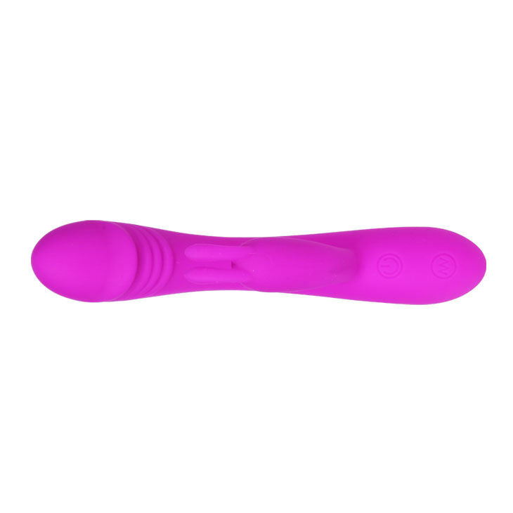 PRETTY LOVE - HUNTER VIBRATORE CON RABBIT 30 MODALITÀ DI VIBRAZIONE